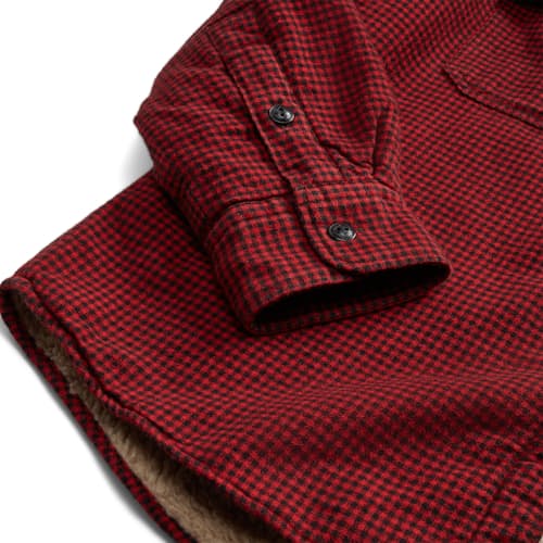 laydown image of Vermont Check Workshirt