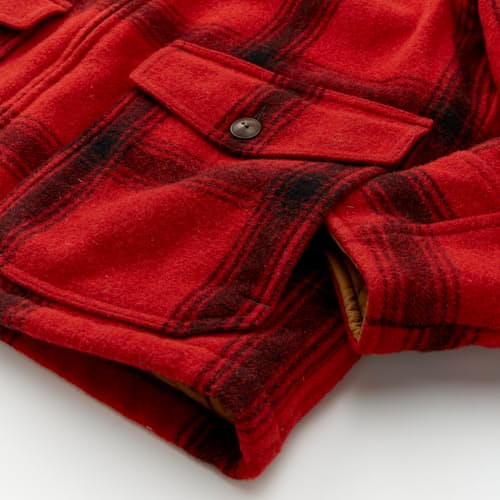 lifestyle image of Kaplan Shearling Field Jacket