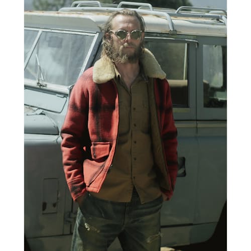 lifestyle image of Kaplan Shearling Field Jacket