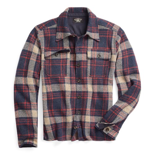 laydown image of Matlock Sweater Workshirt