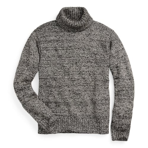 laydown image of Turtleneck Sweater