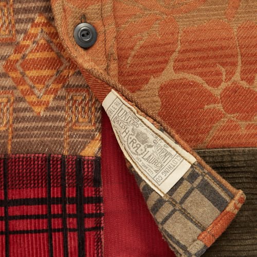 lifestyle image of Matlock Patchwork Workshirt