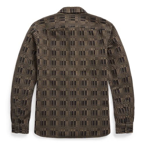 laydown image of Jacquard Cody Workshirt
