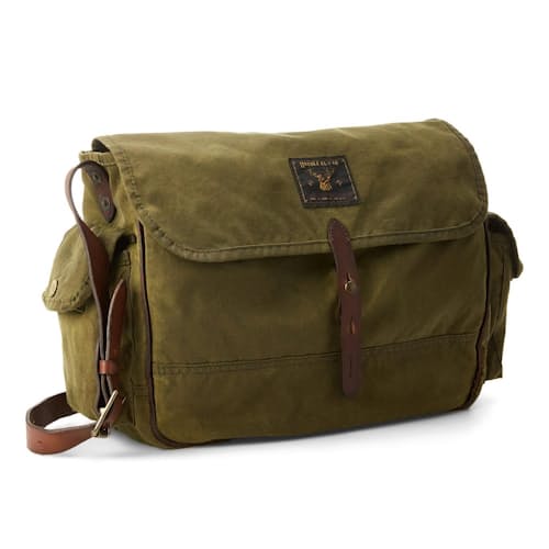 laydown image of Explorer Messenger Bag
