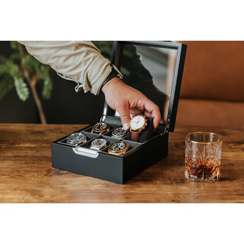 laydown image of Modern 2x3 Watch Box