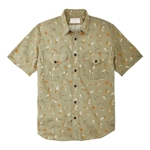 laydown image of Alaskan Guide Lightweight Shirt