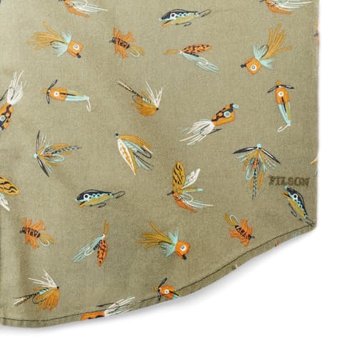 laydown image of Alaskan Guide Lightweight Shirt