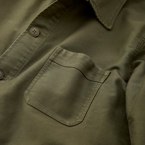 laydown detail image of French Moleskin Work Jacket