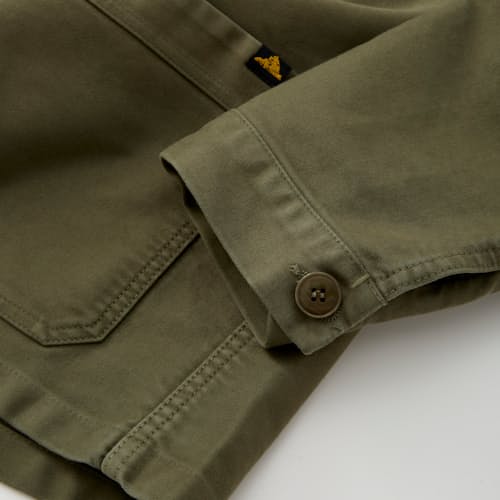 laydown detail image of French Moleskin Work Jacket