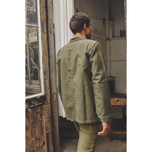 lifestyle image of French Moleskin Work Jacket