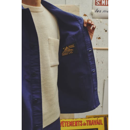 lifestyle image of French Moleskin Work Jacket