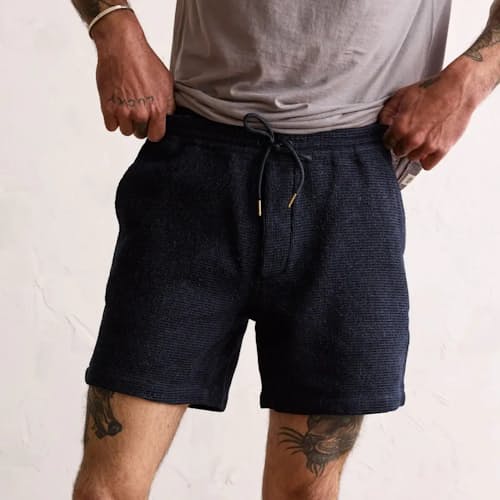 laydown image of The Apres Waffle Short - Exclusive