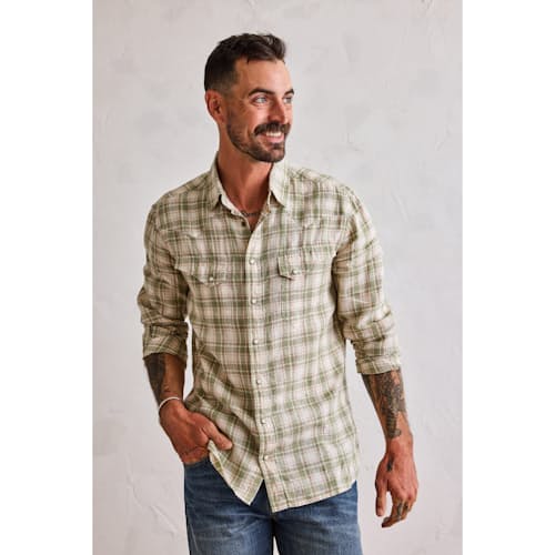 lifestyle image of The Western Long Sleeve Shirt - Exclusive