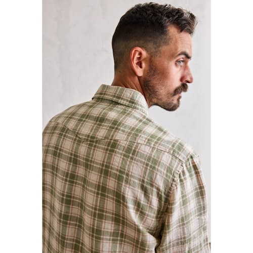 laydown image of The Western Long Sleeve Shirt - Exclusive