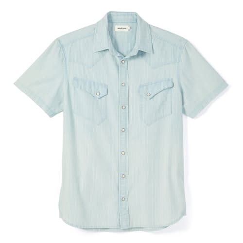 laydown image of The Western Short Sleeve Shirt - Exclusive