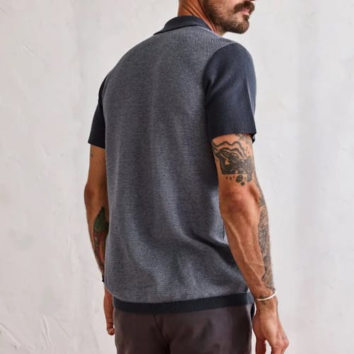 lifestyle image of The Button Down Polo