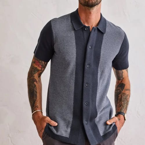lifestyle image of The Button Down Polo