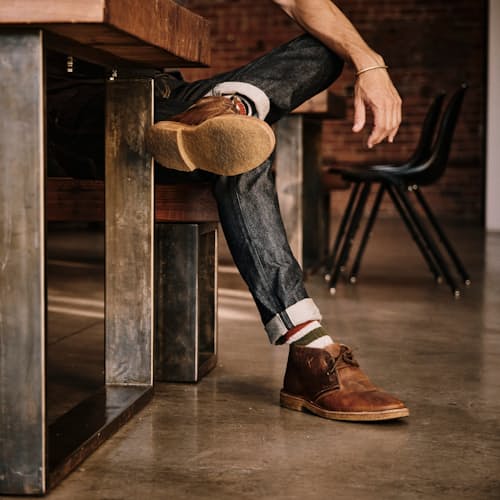 lifestyle image of Brownflex Chukka Boot
