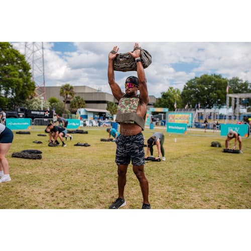 laydown image of Huckberry x GORUCK Training Weight Vest