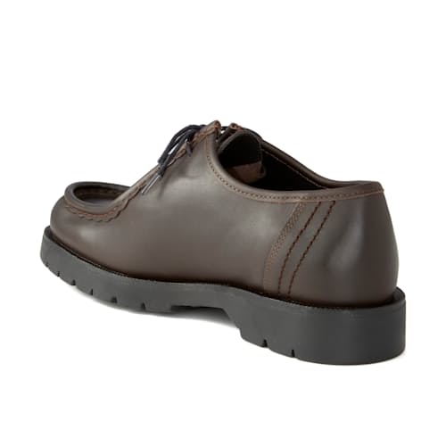 laydown image of Padror Leather Derby