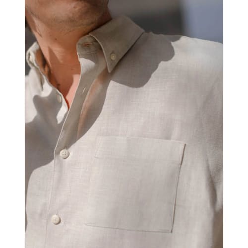 lifestyle image of Playa Linen Shirt