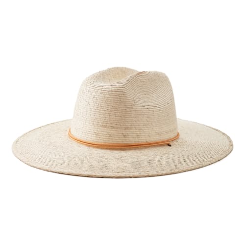laydown image of Palm Straw Sun Hat