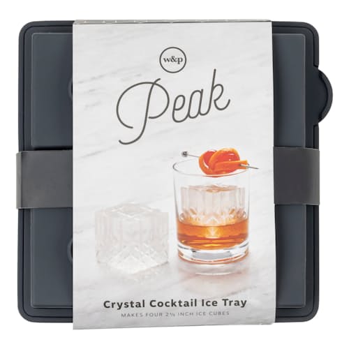 laydown image of Crystal Cocktail Ice Tray
