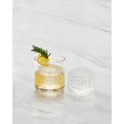 laydown image of Prism Cocktail Ice Mold