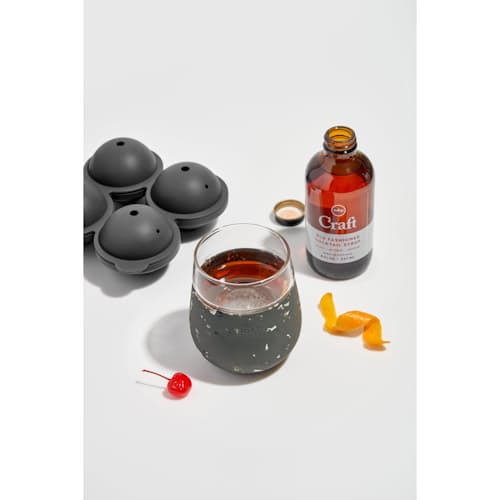 laydown image of Sphere Ice Tray