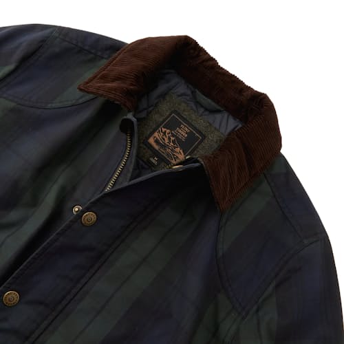 laydown image of Special Edition Halley Stevensons Waxed Hudson Jacket