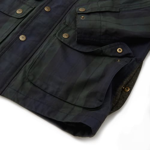 lifestyle image of Special Edition Halley Stevensons Waxed Hudson Jacket