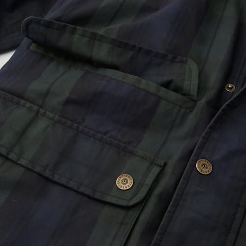 lifestyle image of Special Edition Halley Stevensons Waxed Hudson Jacket