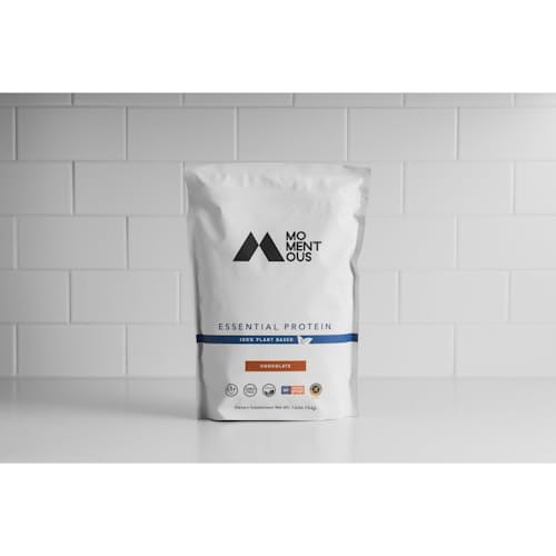 laydown image of Essential 100% Plant-Based Protein - Chocolate