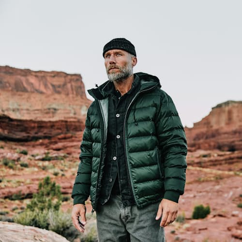 lifestyle image of PowerFill Down Jacket