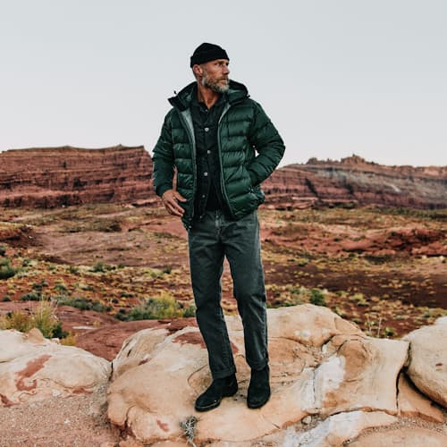 lifestyle image of PowerFill Down Jacket