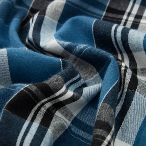 lifestyle image of Featherweight Plaid Button Down Shirt