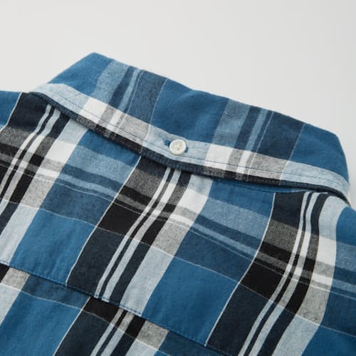 lifestyle image of Featherweight Plaid Button Down Shirt