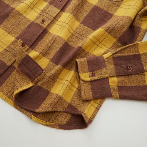 lifestyle image of Brushed Hazy Flannel Shirt