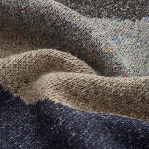 lifestyle image of Recycled Cotton Headlands Wave Crewneck Sweater