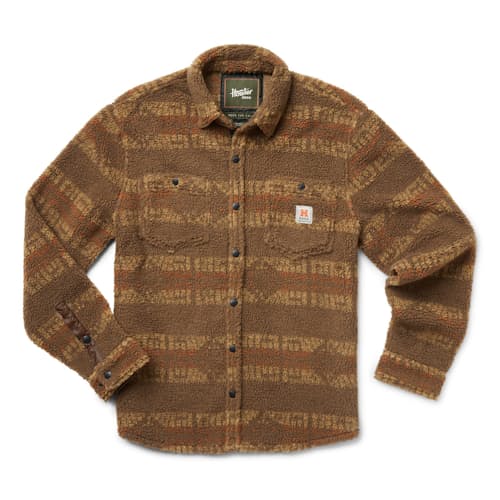 laydown image of Allegheny Fleece Shirt Jacket