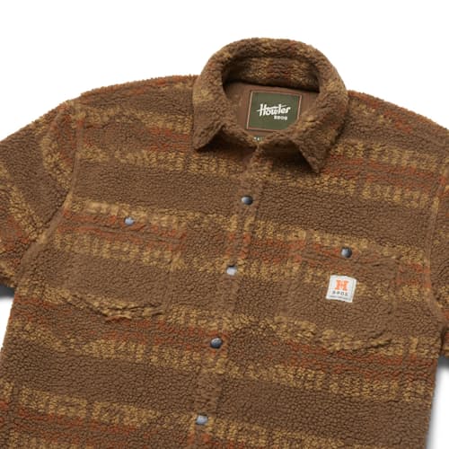 laydown image of Allegheny Fleece Shirt Jacket