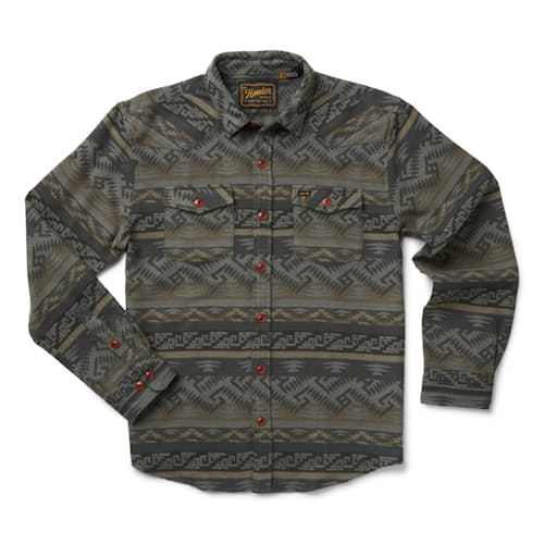 laydown image of Sheridan Western Jacquard Shirt