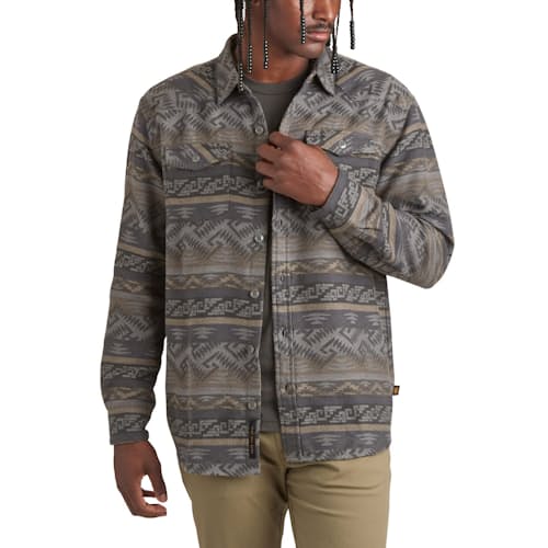 laydown image of Sheridan Western Jacquard Shirt