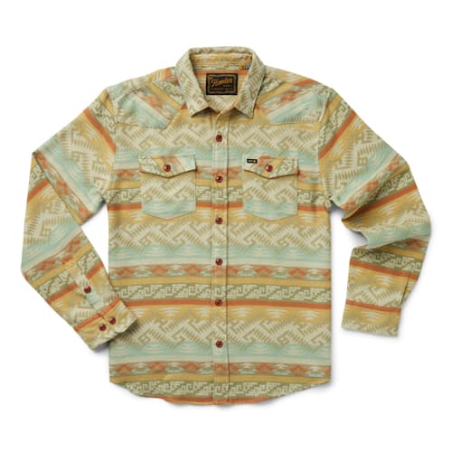 laydown image of Sheridan Western Jacquard Shirt