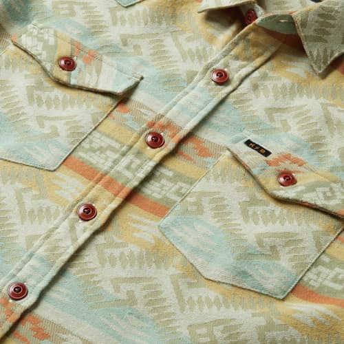 lifestyle image of Sheridan Western Jacquard Shirt