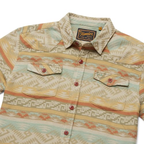 laydown image of Sheridan Western Jacquard Shirt
