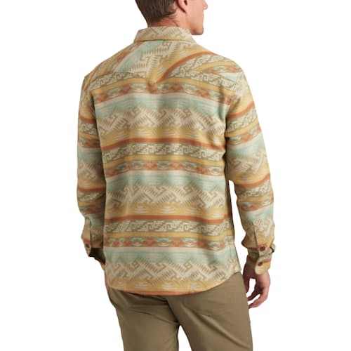 laydown image of Sheridan Western Jacquard Shirt