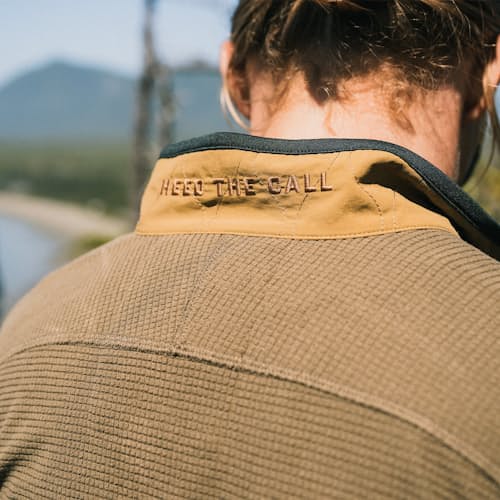 lifestyle image of Talisman Full Zip Fleece