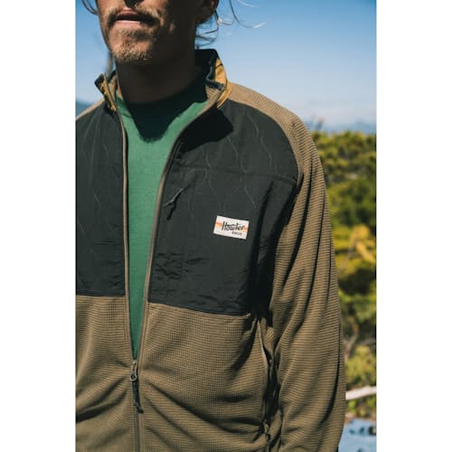laydown image of Talisman Full Zip Fleece