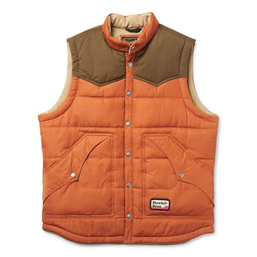 laydown image of Rounder Puffer Vest